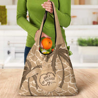 Gulf of Mexico Forever Grocery Bag Mexican Turtle Brown Version