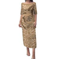 Gulf of Mexico Forever Puletasi Mexican Turtle Brown Version