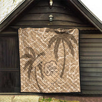 Gulf of Mexico Forever Quilt Mexican Turtle Brown Version