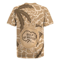 Gulf of Mexico Forever Rugby Jersey Mexican Turtle Brown Version