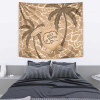 Gulf of Mexico Forever Tapestry Mexican Turtle Brown Version