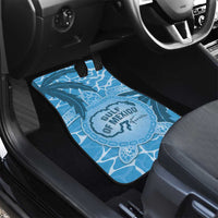 Gulf of Mexico Forever Car Mats Mexican Turtle Blue Version