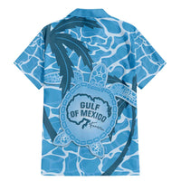 Gulf of Mexico Forever Family Matching Mermaid Dress and Hawaiian Shirt Mexican Turtle Blue Version