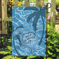 Gulf of Mexico Forever Garden Flag Mexican Turtle Blue Version