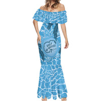 Gulf of Mexico Forever Mermaid Dress Mexican Turtle Blue Version