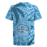 Gulf of Mexico Forever Rugby Jersey Mexican Turtle Blue Version