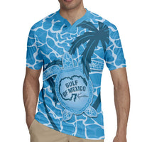 Gulf of Mexico Forever Rugby Jersey Mexican Turtle Blue Version