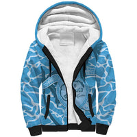 Gulf of Mexico Forever Sherpa Hoodie Mexican Turtle Blue Version