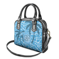Gulf of Mexico Forever Shoulder Handbag Mexican Turtle Blue Version