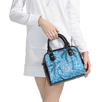 Gulf of Mexico Forever Shoulder Handbag Mexican Turtle Blue Version