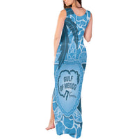Gulf of Mexico Forever Tank Maxi Dress Mexican Turtle Blue Version