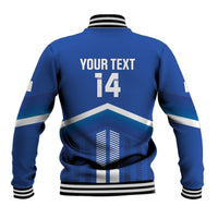Custom Cyprus Football Baseball Jacket Go Champions