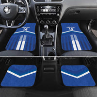 Custom Cyprus Football Car Mats Go Champions