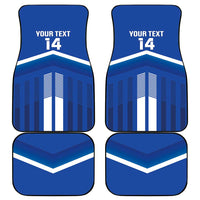 Custom Cyprus Football Car Mats Go Champions