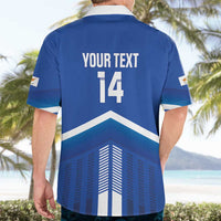 Custom Cyprus Football Hawaiian Shirt Go Champions