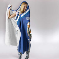 Custom Cyprus Football Hooded Blanket Go Champions