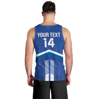 Custom Cyprus Football Men Tank Top Go Champions