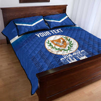 Custom Cyprus Football Quilt Bed Set Go Champions