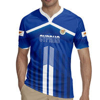 Custom Cyprus Football Rugby Jersey Go Champions