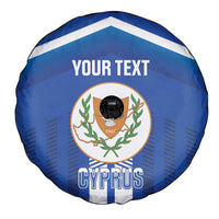 Custom Cyprus Football Spare Tire Cover Go Champions