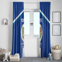 Custom Cyprus Football Window Curtain Go Champions