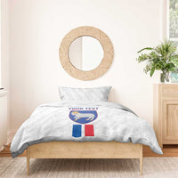 Custom Faroe Islands Football Bedding Set Come On National Team