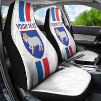 Custom Faroe Islands Football Car Seat Cover Come On National Team
