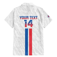 Custom Faroe Islands Football Family Matching Mermaid Dress and Hawaiian Shirt Come On National Team