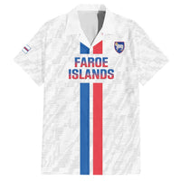 Custom Faroe Islands Football Family Matching Puletasi and Hawaiian Shirt Come On National Team