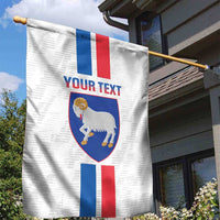 Custom Faroe Islands Football Garden Flag Come On National Team