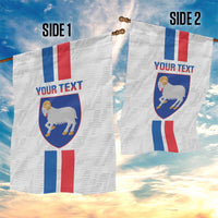 Custom Faroe Islands Football Garden Flag Come On National Team