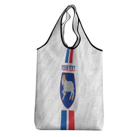 Custom Faroe Islands Football Grocery Bag Come On National Team