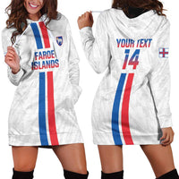 Custom Faroe Islands Football Hoodie Dress Come On National Team