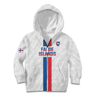 Custom Faroe Islands Football Kid Hoodie Come On National Team