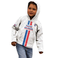 Custom Faroe Islands Football Kid Hoodie Come On National Team