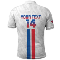 Custom Faroe Islands Football Polo Shirt Come On National Team