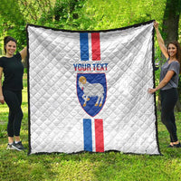 Custom Faroe Islands Football Quilt Come On National Team