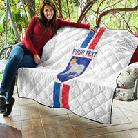 Custom Faroe Islands Football Quilt Come On National Team