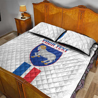 Custom Faroe Islands Football Quilt Bed Set Come On National Team