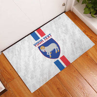 Custom Faroe Islands Football Rubber Doormat Come On National Team