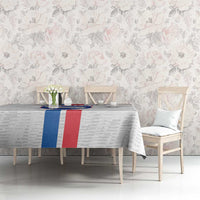 Custom Faroe Islands Football Tablecloth Come On National Team