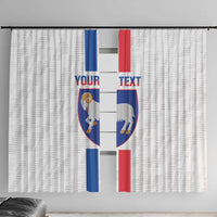 Custom Faroe Islands Football Window Curtain Come On National Team