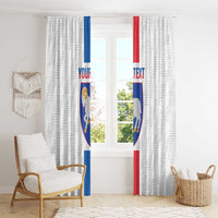 Custom Faroe Islands Football Window Curtain Come On National Team