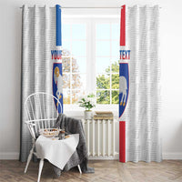 Custom Faroe Islands Football Window Curtain Come On National Team