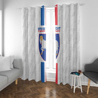 Custom Faroe Islands Football Window Curtain Come On National Team