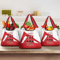 Custom Gibraltar Football Grocery Bag Castle And Key Sporty Style