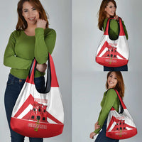 Custom Gibraltar Football Grocery Bag Castle And Key Sporty Style