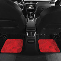 Custom Montenegro Football Car Mats Hrabri Sokoli Grunge Style