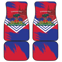 Port-au-Prince Haiti Car Mats Potoprens Coat of arms Grunge Vibes
