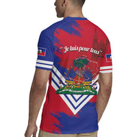 Port-au-Prince Haiti Rugby Jersey Potoprens Coat of arms Grunge Vibes